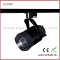 20W iluminación comercial negra COB LED Track Light (LC2320)